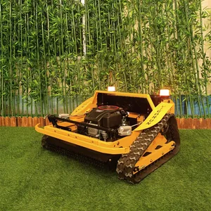 Slope Mower Remote Control, China Tracked Robot Mower Price, Radio Controlled Lawn Mower for Sale thumbnail-1