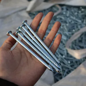China Zinc-Coated Twist Nails With Color-Coded Plastic Caps - 2.5mm Shank Diameter thumbnail-1