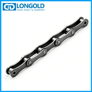 LONGOLD Double Pitch Transmission Chain For Long Distance Transmission Made in China thumbnail-1