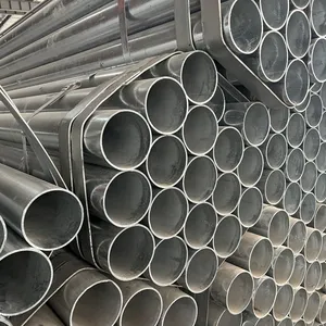 Custom Q235B Scaffold With 6 Meters of Steel Pipe Color Coated Pre-Galvanized Stainless Steel Seamless Welded Round Pipe thumbnail-1
