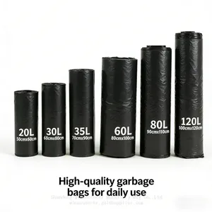 Commercial Garbage Bags Bulk Trash Bags for Restaurants & Office Buildings thumbnail-4
