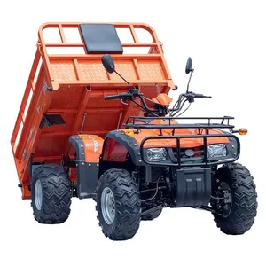 New 2025 300CC Water-cooled 4X4 Agricultural ATV UTV Dump Cargo Quad With Trailer Farm Utility Vehicle for Adults thumbnail-5