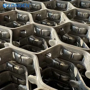 Carbon Steel High Quality Anti-High Temperature Industrial Grade Factory Customization Hexsteel Metal Tortoise Shell Net thumbnail-3