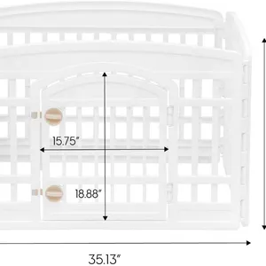 Application-Specific: B2B Bulk Injection Parts for Pet Playpen Fence – Designed for Southeast Asia Distribution, Ocean Freight Optimized thumbnail-4