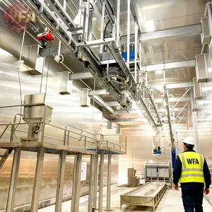 Halal Cattle Abattoir Machine Beef Slaughterhouse Equipment Automatic Bull Slaughtering Plant Professional Turnkey Project thumbnail-3
