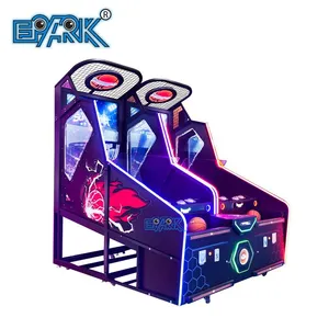 2 Player Basketball Arcade Machine Dual Lane Shooting Game for FECs Game Centers Shopping Malls and Commercial Amusement Venues thumbnail-4