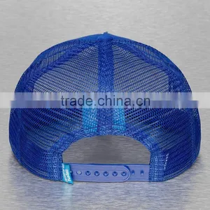 New Arrival Sunshine Color Blank Snapback Trucker Mesh Cap With Plastic Closure thumbnail-2
