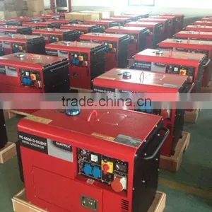 Super Silent Portable Diesel Generator With Trolley Hot Sale 4KW 5KW 6KW thumbnail-3