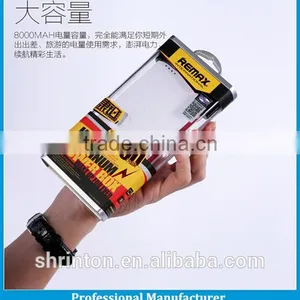 New Product High-end Gift Power Bank Leather Power Bank 8000mah With CE FCC RoHS thumbnail-4