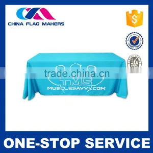 Hot Selling Cheap Prices Sales Customized Logo Printed Custom Design Ruffle Table Cloths thumbnail-1