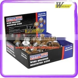 Assorted Sizes Brushes Cardboard Counter Top Display Box thumbnail-1