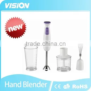 Hot Selling Multi Function 4 in 1 Plastic Hand Blender thumbnail-1