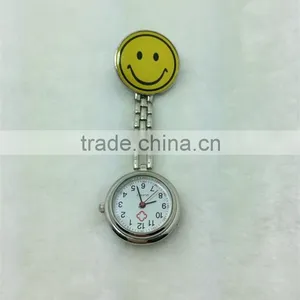 Smile Nurse Watch Nurse Brooch Quartz Watch Strainless Steel Pocket Watches thumbnail-2