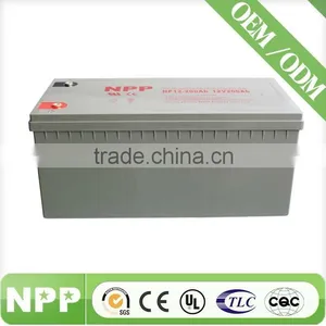 12v200ah High Performance Deep Cycle Solar Battery thumbnail-3