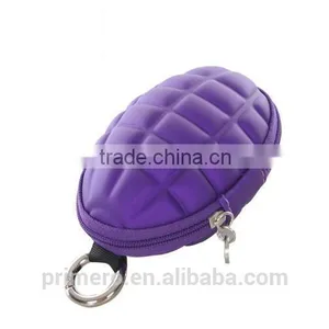 Populared Grenade Shaped Style Hand Zippered Case Coin Pouch Bag Purse Key Wallet thumbnail-6