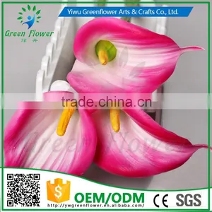 2016 Calla Lily Real Touch PU Latex Artificial Flowers for Home Decorative Flowers Wreaths Flowers Wedding Party Decoration thumbnail-3