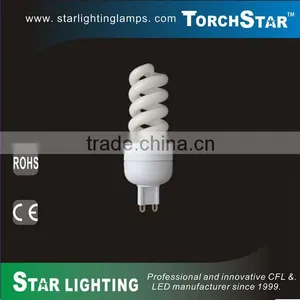 11W 7mm Full Spiral CFL G9 Bulb Light thumbnail-1