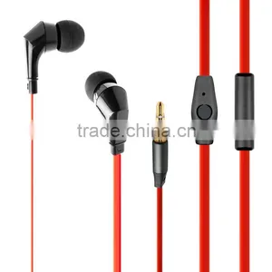 Hot Sale Metal Earcup Good Quality Colorful Wired Earphone thumbnail-6