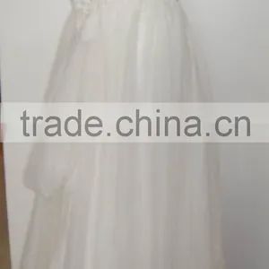 Simple Silk Crinkle Chiffion Bridal Dress thumbnail-1