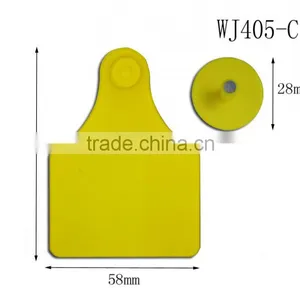 WJ405-C Blank Green Cattle Ear Mark thumbnail-6