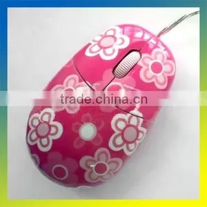 Cute Usb Wired Mouse With Water Transfer thumbnail-1
