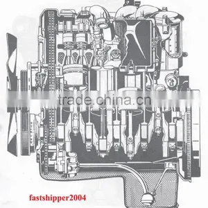 USED ENGINE DIESEL D2.9DT ASSY-SUB ENGINE COMPLETE FROM SSANG YONG 1996-2005 MNR thumbnail-2