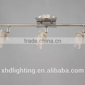 Zhongshan XHD 3 Heads European Iron Ceiling Lamp Modern Ceiling Lamp With Light Source thumbnail-1