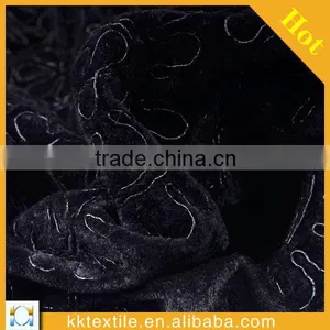 100% Lint Fabric With Metallic Embroidery Lace, Lint Lace, Flower Lace thumbnail-1