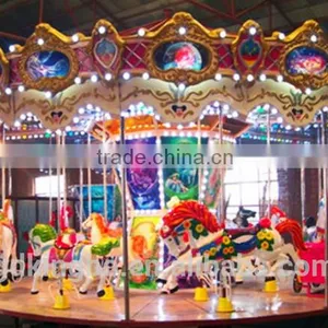 26 Seats Amusement Carousel With Led Light thumbnail-3