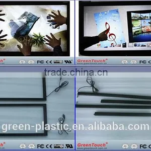 High Resolution 32767*32767 Infrared Sensor Multi 50inch Touch Screen Panel Plug and Play With Drive Free thumbnail-1