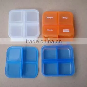 4 Cases Pocket Pillbox / Drug Container / Drug Travel Container thumbnail-1