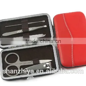 Stylish 5PCS Personal Manicure Set With PU Leather Case thumbnail-1