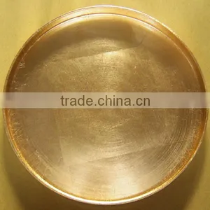 Party Plastic Decorative Round Tray thumbnail-1