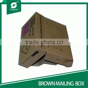 CUSTON PRINTING BROWN PAPER MAILING BOX thumbnail-6