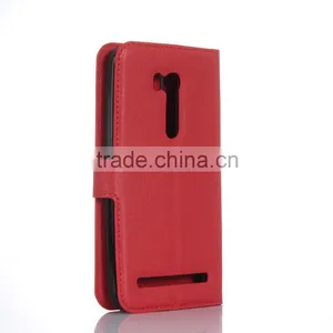 Wholesale Popular Flip Magnetic Wallet Leather Case With Card Slots For Zenfone Go ZB551KL thumbnail-6