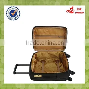 Dark Brown Four Wheels Passed ISO9001 Certificate Business Trolley Bag thumbnail-5