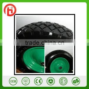 4.80/4.00-8 PU Rubber Foam Wheel PU001 thumbnail-3