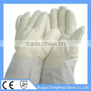 Top Quality LN2 Cowhide Grain Leather Industrial Leather Hand Gloves thumbnail-5