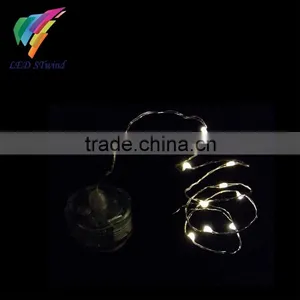 Mini Waterproof Flower Tea Light 10 LEDs String Lights Cell Battery Operated 8 Mode Flashing thumbnail-3