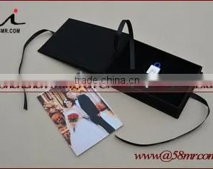 Foldable Fabric Special Paper USB Photo Packaging Gift Box thumbnail-1