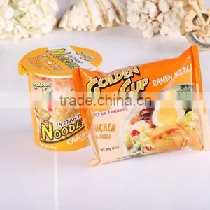Private Label Bag Quick Instant Noodles Soup / OEM Cup Instant Noodles Ramen / Halal Instant Food thumbnail-4
