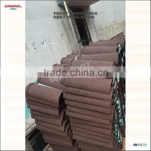 Wanael Traditional 1340x420mm Clay Roof Ridge Tile thumbnail-3