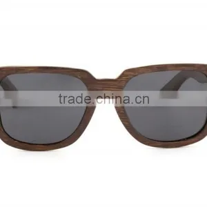 100% Handmade Custom Logo Style Polarized Lens Bamboo Wooden Sunglasses & Bamboo Case thumbnail-2