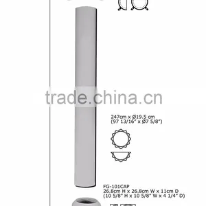 Roman Pillar Design With High Quality and Good Price Beautiful Polystyrene Crown Roman Pillars Column Molds for Sale thumbnail-1