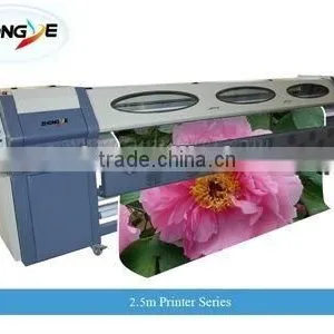 (2.5m Print Width With 6 Seiko510 Heads) Solvent Ourdoor Printing Machine thumbnail-1