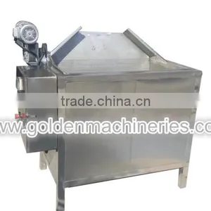 Automatic Discharge Peanut Frying Machine Industrial Deep Fryer thumbnail-4