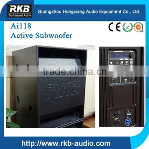 Ai118 Powered Subwoofer Speaker, Pro Box Subwoofer Box thumbnail-1