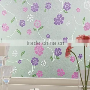 2D PVC Decorative Foil Printing Static Decorative Stretch Film PVC Decorative Foil Self Adhesive Window Film thumbnail-2