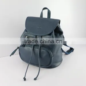 2016 New Design Backpack Soft Leather Backpack Unisex Leisure Backpack thumbnail-3