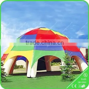 CE Customized Rainbow Air Dome Tents thumbnail-1